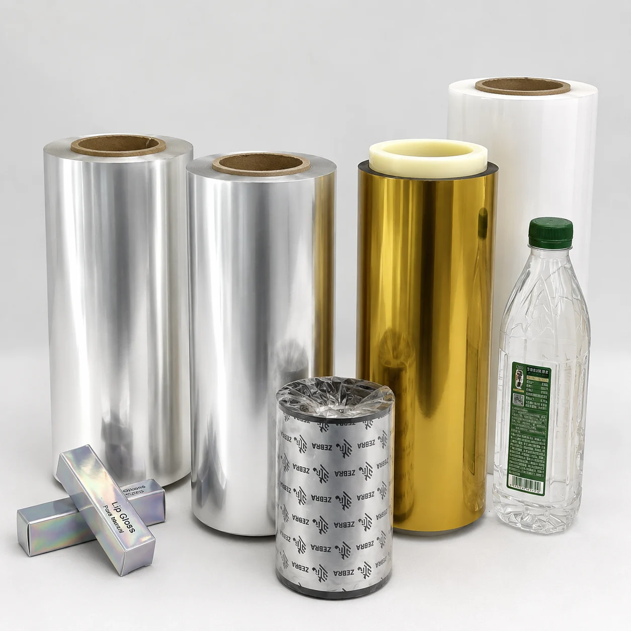 BOPP And HST Film 5 Transparent BOPP Heat Sealable Film 15 43 Micron for Packaging